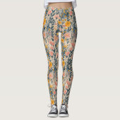 Sunlit Meadow Rustic Floral Leggings (Voorkant)