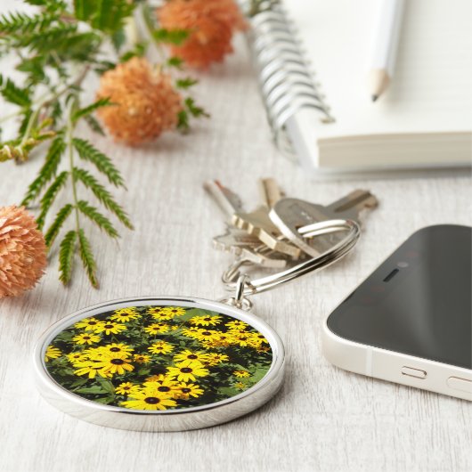 Sunlit Meadow Sleutelhanger (Zijkant)