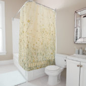 Sunlit Meadow with Wildflowers and Light Rays Douchegordijn (In situ)