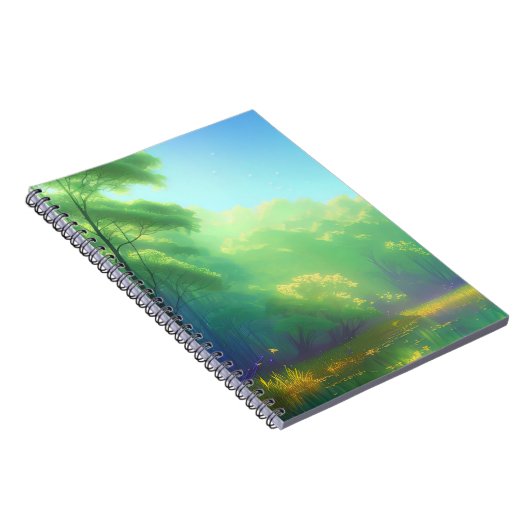 Sunlit Oasis Notitieboek (Rechterzijde)
