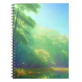 Sunlit Oasis Notitieboek