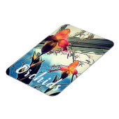 Sunlit Orchids Photo Magnet Magneet (Linkerzijde)