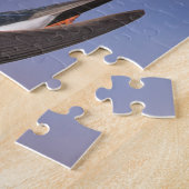Sunlit Profile of a Tree Swallow Songbird Legpuzzel (Zijkant)