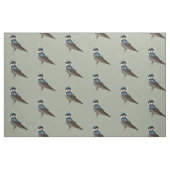 Sunlit Profile of a Tree Swallow Songbird Stof (Yard (91,4 cm))