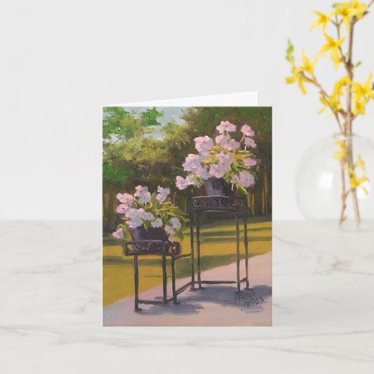 "Sunlit Purples"  Kaart (Gele Bloem)