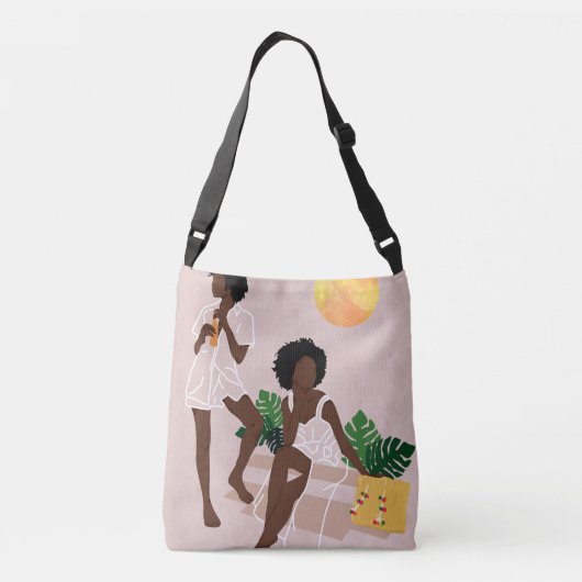Sunlit Queens Crossbody Tas (Achterkant)