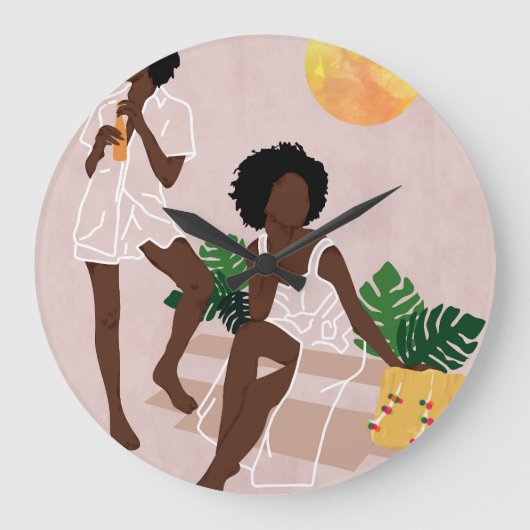 Sunlit Queens Grote Klok (Voorkant)