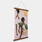 Sunlit Queens Hangend Wandkleed (Gebogen)