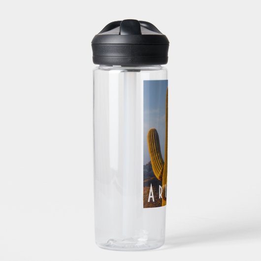 Sunlit Saguaro Arizona Waterfles (Voorkant)