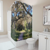 Sunlit Spanish Moss Douchegordijn (In situ)