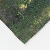 Sunlit Spanish Moss Fleece Deken (Hoek)