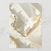 Sunlit Spring Heart  Save The Date (Achterkant)