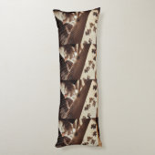 Sunlit Strings — Cat & Harp Serenity Body Pillow Lichaamskussen (Achterkant (Verticaal))