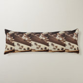 Sunlit Strings — Cat & Harp Serenity Body Pillow Lichaamskussen (Voorkant)