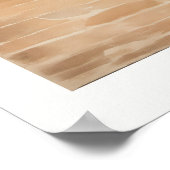 Sunlit Terrace with Olive Tree Poster (Hoek)