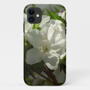 Sunlit White Azaleas Beauful Spring Flowers Case-Mate iPhone Case