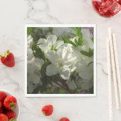Sunlit White Azaleas Beauful Spring Flowers Servet (Insitu)