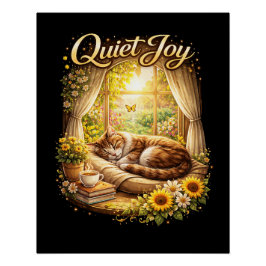 Sunlit Window Dreams Perfect Poster