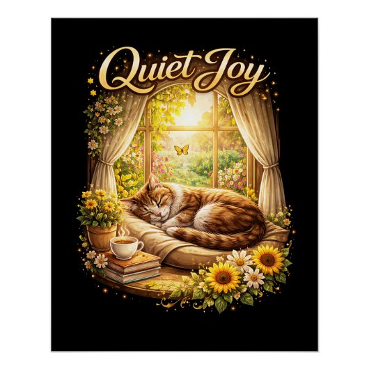 Sunlit Window Dreams Perfect Poster (Voorkant)