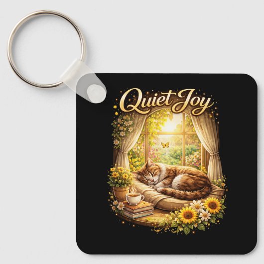 Sunlit Window Dreams Sleutelhanger (Voorkant)