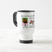 SunlitSmile Visitekaartje Travel Mug Reisbeker (Voorkant links)
