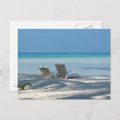 Sunloungers Briefkaart (Voorkant / Achterkant)