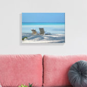 Sunloungers Canvas Afdruk (Insitu (Woonkamer))