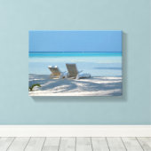 Sunloungers Canvas Afdruk (Insitu (Houten vloer))