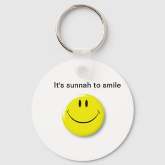 Sunnah glimlach sleutelhanger