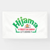 Sunnah: Hacamaat: Cupping: Cuppingtherapie: Hijama Spandoek (Horizontaal)