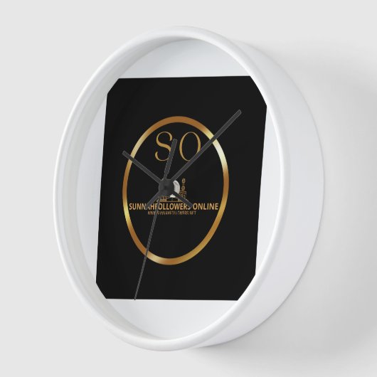 Sunnahvolgers Online Wandklok (Hoek)