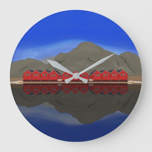 Sunndalsøra Noorwegen Grote Klok (Voorkant)