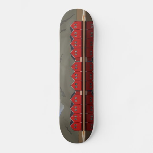 Sunndalsøra Noorwegen Persoonlijk Skateboard (Voorkant)