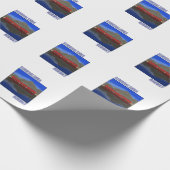 Sunndalsora Noorwegen Scandinavian Cadeaupapier (Hoek)