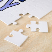 Sunndalsora Noorwegen Scandinavian Legpuzzel (Zijkant)