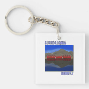 Sunndalsora Noorwegen Scandinavian Sleutelhanger