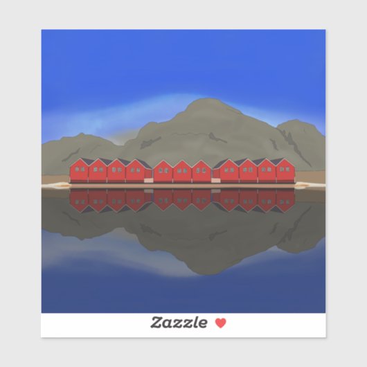 Sunndalsøra Noorwegen Sticker (Vel)