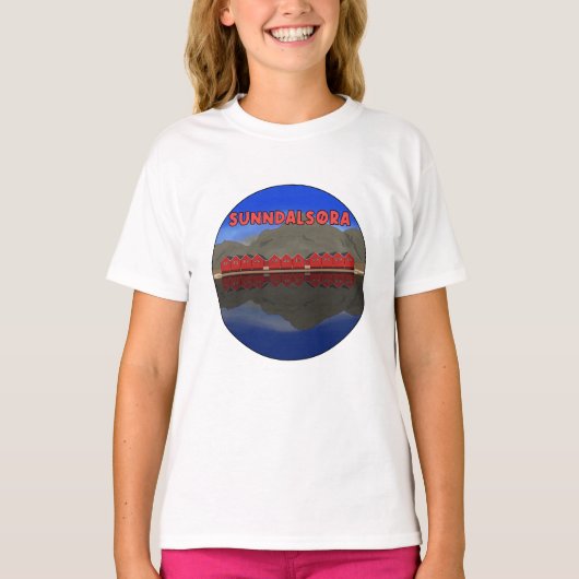 Sunndalsøra Noorwegen T-shirt (Voorkant)
