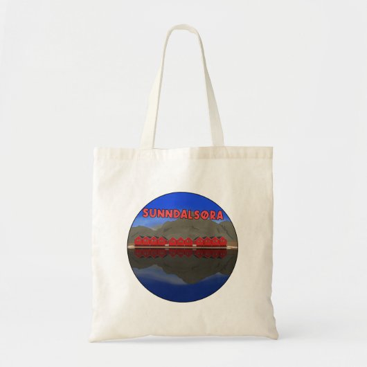 Sunndalsøra Noorwegen Tote Bag (Voorkant)