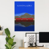 Sunndalsøra Nordmøre Noorwegen Poster (Thuiskantoor)