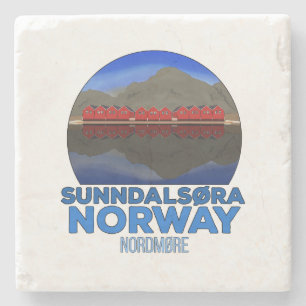 Sunndalsøra Nordmøre Noorwegen Stenen Onderzetter