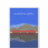 Sunndalsøra Nordmøre Noorwegen Sticker (Voorkant)