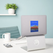 Sunndalsøra Nordmøre Noorwegen Sticker (Laptop op bureau)
