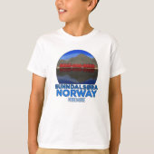 Sunndalsøra Nordmøre Noorwegen T-shirt (Voorkant)