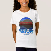Sunndalsøra Nordmøre Noorwegen T-shirt (Voorkant)