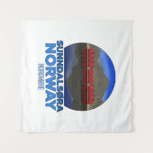 Sunndalsøra Nordmøre Noorwegen Wandkleed (Voorkant (horizontaal))