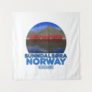 Sunndalsøra Nordmøre Noorwegen Wandkleed