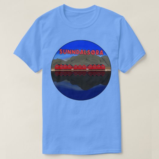 Sunndalsra Noorwegen 1 T-shirt (Design voorkant)