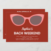 Sunnies Beach vrijgezellenweekend Kaart (Voorkant / Achterkant)