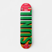 SUNNIL JMT INDIA 7 3/4" Skateboard Deck (Voorkant)